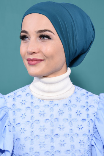 Boru Bone Sandy Kumaş Petrol 