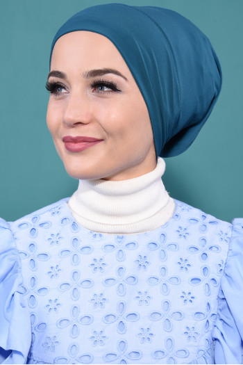 Boru Bone Sandy Kumaş Petrol 