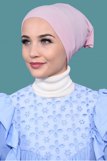 Boru Bone Sandy Kumaş Pudra Pembesi