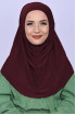 Boneli Pratik Hijab Bordo
