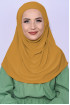 Boneli Pratik Hijab Hardal Sarısı 