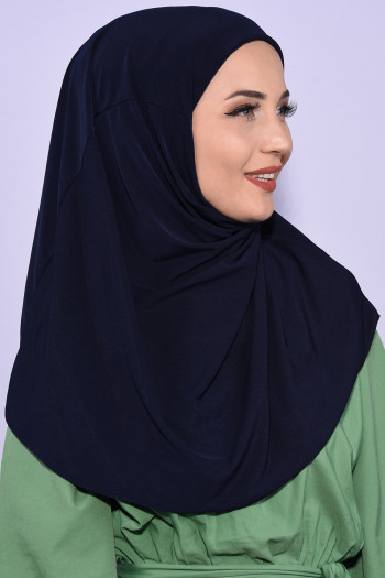 Boneli Pratik Hijab Lacivert 