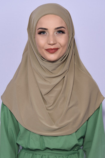Boneli Pratik Hijab Taş Rengi 