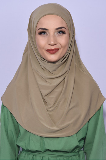 Boneli Pratik Hijab Taş Rengi 