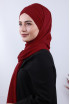 4 Drapeli Krep Şal Bordo 4 Drapeli Krep Şal Bordo