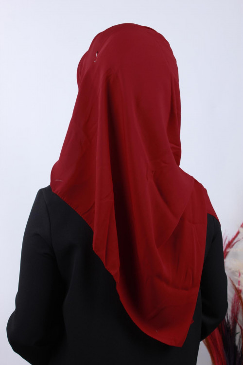 4 Drapeli Krep Şal Bordo 4 Drapeli Krep Şal Bordo