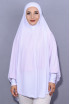 5 XL Peçeli Hijab Beyaz