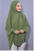 5 Xl Peçeli Hijab Çağla Yeşili