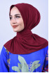 Çıtçıtlı Fular Şal Bordo Çıtçıtlı Fular Şal Bordo