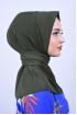 Çıtçıtlı Fular Şal Haki Yeşili Çıtçıtlı Fular Şal Haki Yeşili