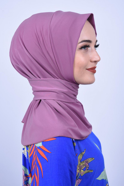 Çıtçıtlı Fular Şal Koyu Gül Kurusu Çıtçıtlı Fular Şal Koyu Gül Kurusu