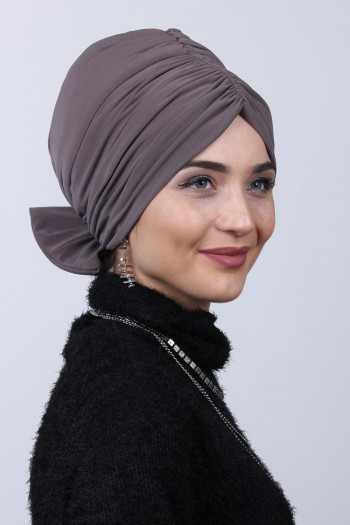 Dolgulu Fiyonklu Bone Vizon