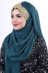 Jewel Crown Taşlı Şal Zümrüt Gümüş Jewel Crown Taşlı Şal Zümrüt Gümüş