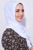 Pratik Hijab Şal Beyaz