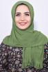 Pratik Hijab Şal Çağla Yeşili  