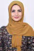 Pratik Hijab Şal Hardal Sarısı