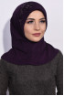 Pratik Pullu Hijab Mor