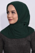 Pratik Pullu Hijab Zümrüt Yeşili