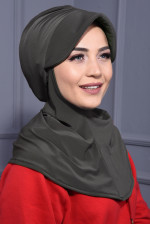 Spor Şapka Scarf Haki