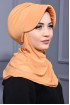 Spor Şapka Scarf Hardal Sarısı