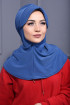 Spor Şapka Scarf İndigo